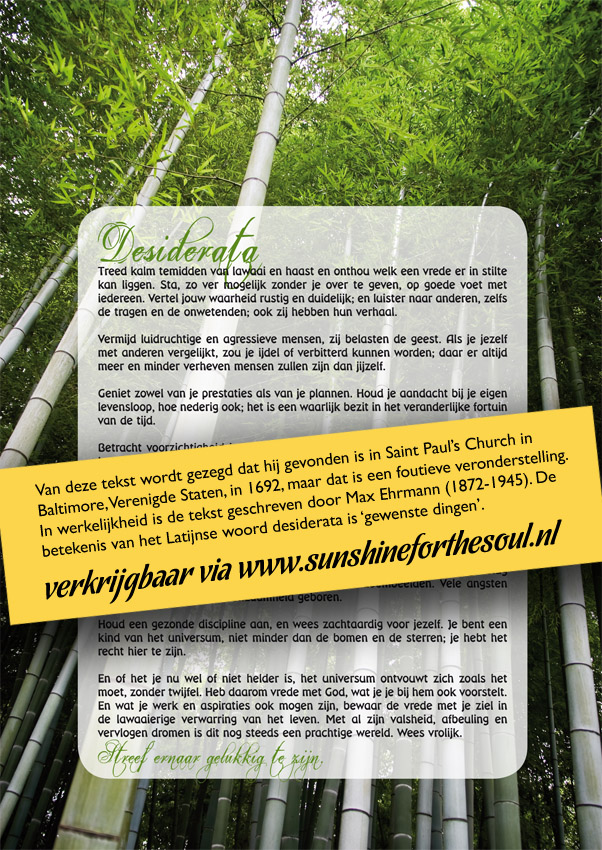 desiderata