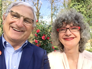 Robert Benninga en Ingeborg Weser