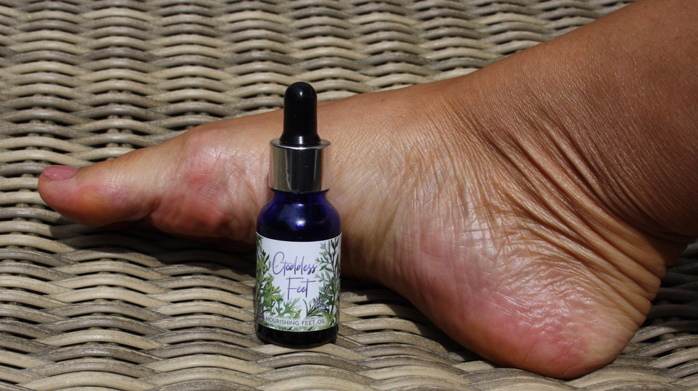 Goddess Feet nourishing feet oil